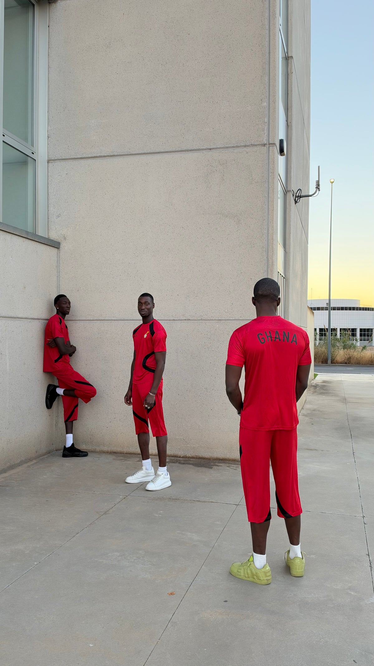 Conjunto corto de Ghana
