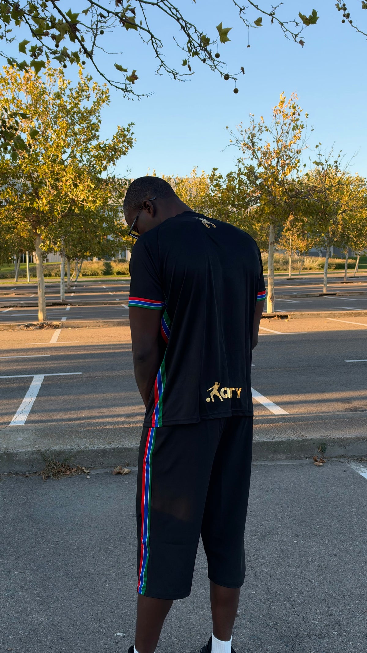 Conjunto corto de Gambia
