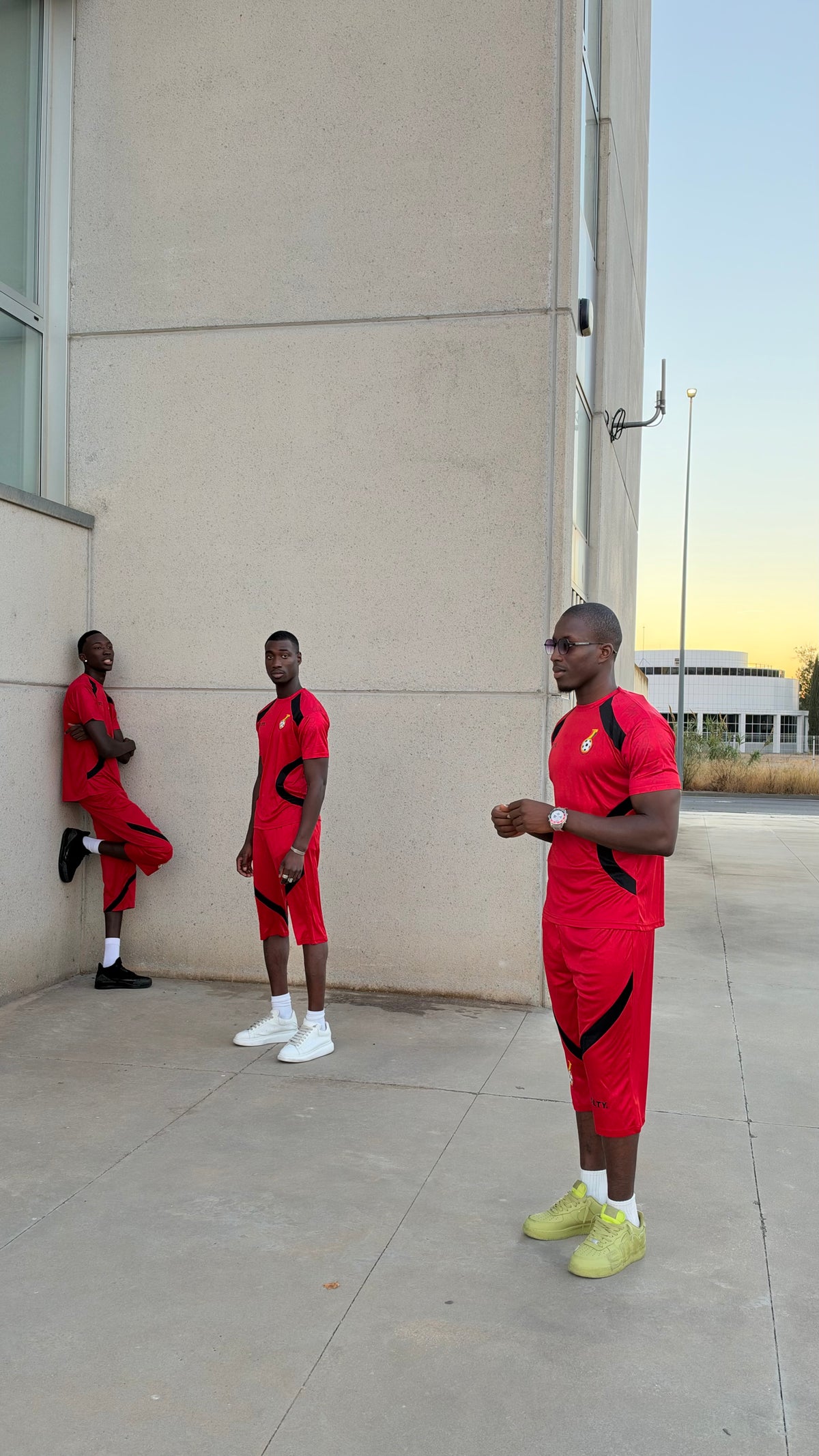 Conjunto corto de Ghana