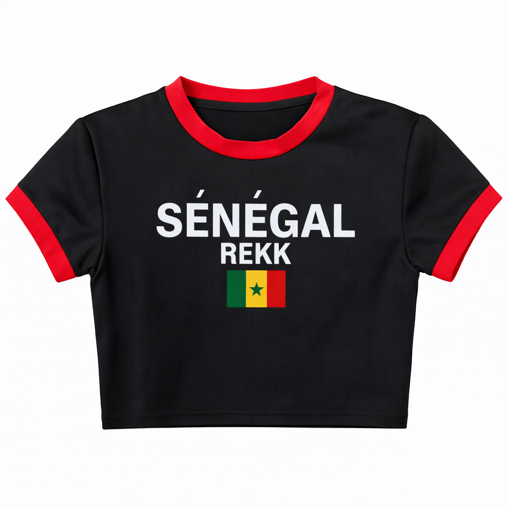 Senegal Crop Top - Edición QLTY