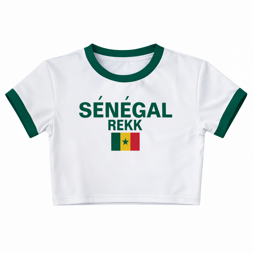 Senegal Crop Top - Edición QLTY